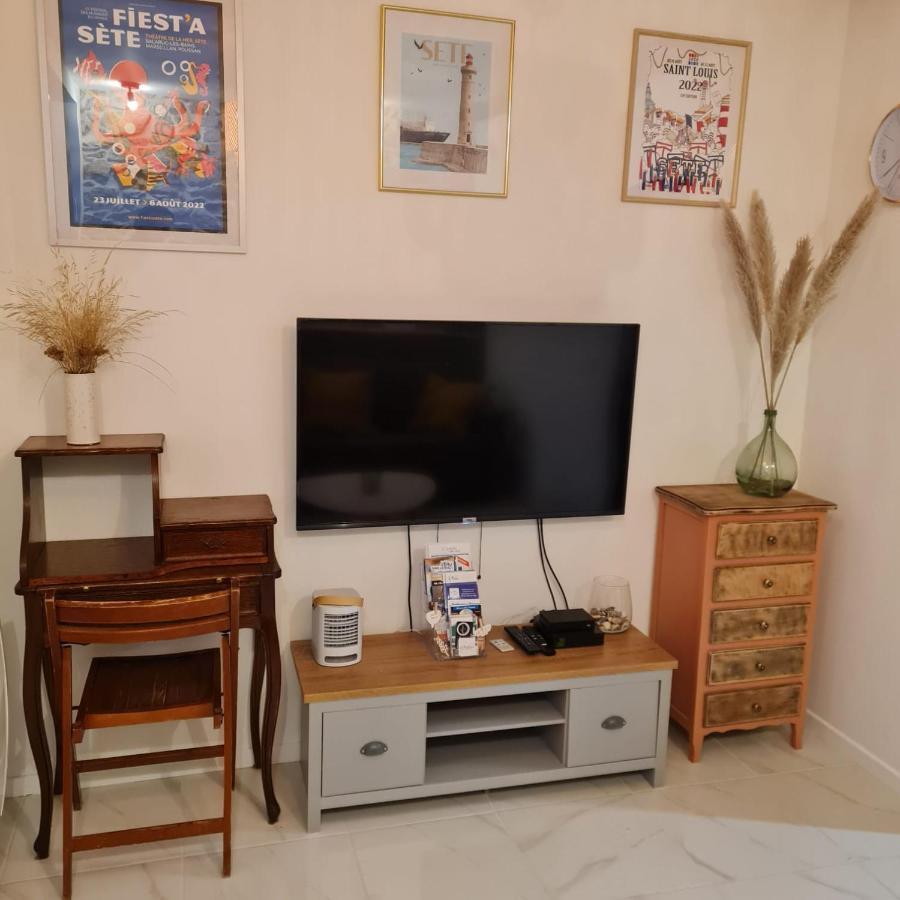 Sète, T2 cosy et atypique, Jardin Château d'eau, centre ville Extérieur photo