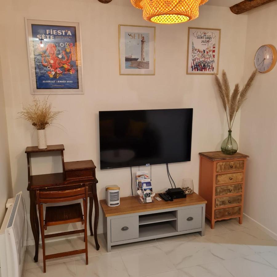 Sète, T2 cosy et atypique, Jardin Château d'eau, centre ville Extérieur photo